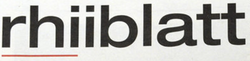 Logo Rhiiblatt