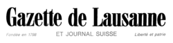 Logo Gazette de Lausanne